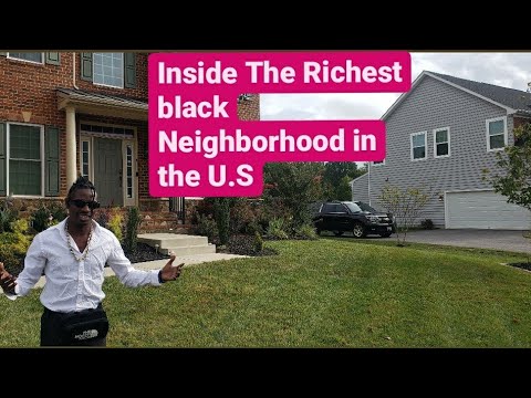 The RICHEST BLACK NEIGHBOURHOOD IN THE U.S !!! || iam_marwa