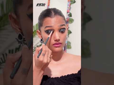 Kriti Sanon Inspired Black Smokey Eye Look | Celebrity Look Recreation | Love it? Get It with Nykaa