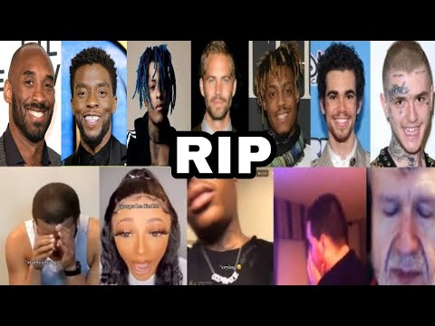 Live reactions to celebrity deaths