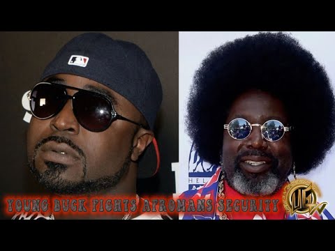 Urban Gossip TV -Young Buck Gets Into Fight With Afro Man Security